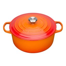 Le Creuset Signature Casserole round 26 cm volcanic