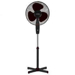 Ventilator V40B,50 W, 3 Trepte de viteza, Grilaj de protectie, 3 Palete, Negru
