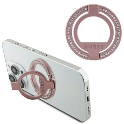 Inel suport telefon Guess Flower green, suport rotativ