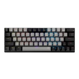 Tastatura Tastatura Mecanica Gaming cu fir White Shark WAKIZASHI v2, RED Switch, Gri-Negru