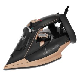 Fier de calcat Fier de călcat cu abur 3000W, Talpă ceramică, Jet abur 80 g/min, Abur vertical, Auto-oprire, Sistem anti-calcar, Rezervor 320 ml, Negru