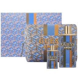 Guess Amore Capri Set cadou Apa de toaleta 100 ml, Miniatura Apa de toaleta 7,5 ml, cosmetic bag Unisex 100ml