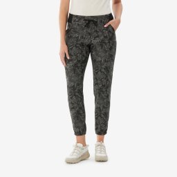 Pantalon de drumeție NH100 negru damă