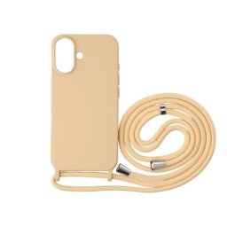 CELLECT Fesztiváltok gât agățat pe Apple iPhone 16 dulce piersică