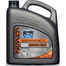 Ulei de motor Bel-Ray V-TWIN SEMI SYNTHETIC 20W-50 4 l