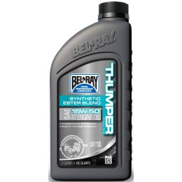 Ulei de motor Bel-Ray THUMPER RACING SYNTHETIC ESTER BLEND 4T 15W-50 1 l