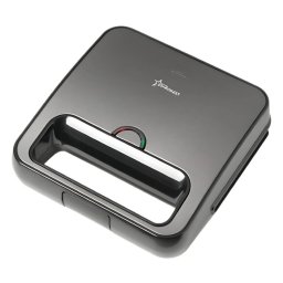 RESIGILAT - Sandwich-maker Grill Panini STARCREST SSM-2130IX, 750 W, Indicatar LED, Finisaj Premium Dark Inox