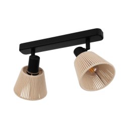 Eglo 44139 - Spot SEAGARD 2xE14/40W/230V, bej/negru