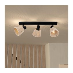 Eglo 44141 - Spot SEAGARD 3xE14/40W/230V bej/negru