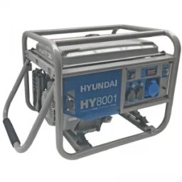 Generator de curent monofazat si trifazat 7,5 kW HYUNDAI HY-8001T + kit de roti