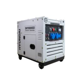 Generator de curent inverter monofazat cu motor diesel Hyundai DHY-9000SEi, 6.5 kW