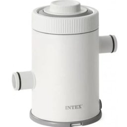Pompa de filtru pentru piscina hydro aeration intex 26602, capacitate filtrare 1250 l/h, potrivita pentru piscine cu cadru, cu diametrul de pana la 305 cm, filtru cartus compatibil de tip h