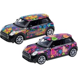 Masinuta die-cast Goki Mini Cooper Hatch, 3+ ani