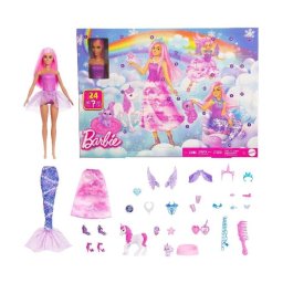 Papusa Barbie Mattel, Calendar Advent 24 Surprize 3+ani