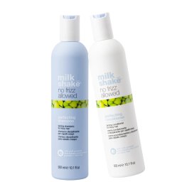 Kit anti-frizz pentru par cret si electrizat Milk Shake No Frizz Allowed Perfecting