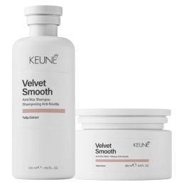 Kit pentru disciplinarea parului rebel Keune Care Velvet Smooth
