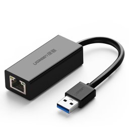 Adaptor de retea UGREEN CR111 USB 3.0 la RJ45 (black)