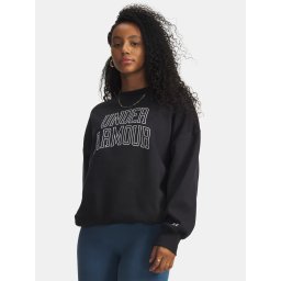 Hanorac de damă Under Armour Rival Flc OS Varsity Crew-BLK