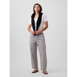 Pantaloni GAP Khaki cu talie înaltă
