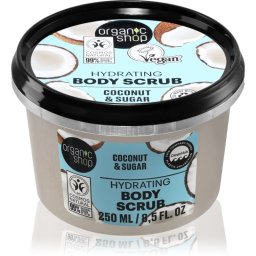 Organic Shop Body Scrub Coconut & Sugar exfoliant de corp hidratant 250 ml