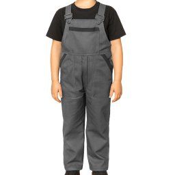Pantaloni de lucru pentru copii NIKA gri-negru 146-164