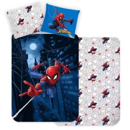 Set de lenjerie de pat cu tema Spider-Man - 150 x 210 cm, 50 x 60 cm