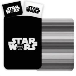 Lenjerie de pat Star Wars cu imprimeu - set 150 x 210 cm + 50 x 60 cm