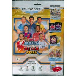 Match Attax Extra 26 carduri de fotbal - Starter Pack