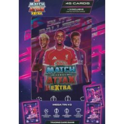 Match Attax: Extra 2025/26 – Cutie Mare de Metal, diverse modele