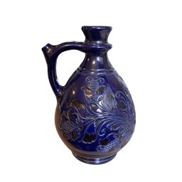 Ulcior conic ceramica de Corund albastru cobalt - 1000 ml