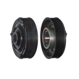 Set fulie si ambreiaj compresor AC SANDEN PXE13 PXE16 6PK 110mm Skoda Fabia, Kamiq, Karoq, Kodiaq, Octavia, Rapid, Roomster, Scala, Superb, Yeti