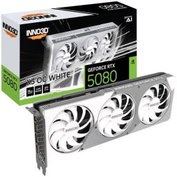 Placa video GeForce RTX 5080 X3 OC White, 16384 MB GDDR7