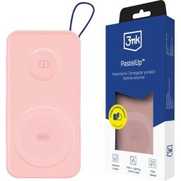 Baterie externa PastelUp 10000mAh 22.5W USB 1A1C, Roz