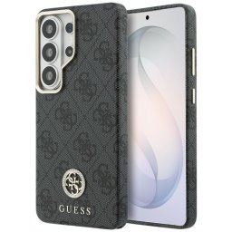 Husa Husa pentru Samsung Galaxy S26 Ultra - Guess Rhinestone Round Logo MagSafe (GUHMS26LP4GRMDEK) - Black