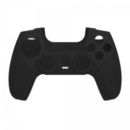 Husa silicon pentru controller Play Station 5 White Shark, PS5-541 BODYLOCK-B, Negru