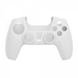 Husa silicon pentru controller Play Station 5 White Shark, PS5-541 BODYLOCK-W, Alb