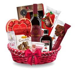 Cos Cadou Premium cu Delicii și Accesorii Rafinate - Include 9 produse