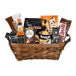 Cos Cadou Elegant cu Delicii Premium, Ferrero Rocher si Accesorii