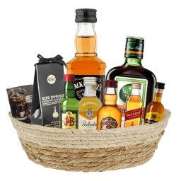 Cos cadou cu o selectie rafinata de bauturi si accesorii, JACK DANIELS