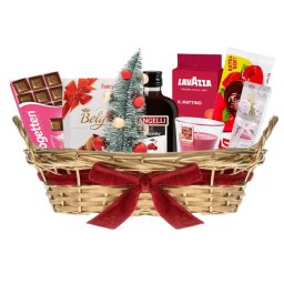 Cos Cadou Regal - Selectie Premium de Delicii și Decoratiune Festiva
