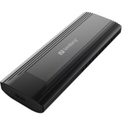 SANDBERG USB 3.2 extern casă M.2+NVMe SSD negru