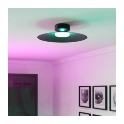 Eglo 902182 - Corp de tavan LED RGBW dimabil CONOMAVILLA-Z LED/15,5W/230V negru