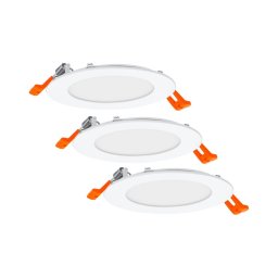 Osram - Set 3x spot LED încastrat, 8W, 230V, 3000K, alb