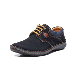 Pantofi de vara din piele intoarsa, Otter OT9560 42-I, bleumarin