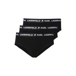 KARL LAGERFELD M Lenjerie (Pack of 3) Logo Briefs A1M47152 999 black