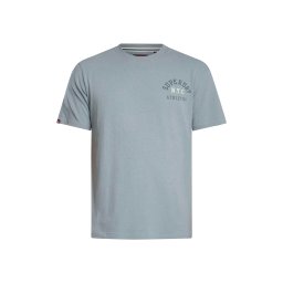 SUPERDRY T-Shirt D1 Ovin Ath Ess M1012364A fl2 washed denim