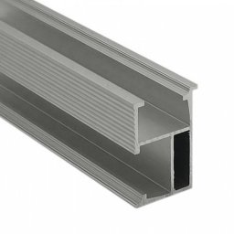 Sina aluminiu tip Z 240 cm pentru montaj panouri fotovoltaice, anodizata