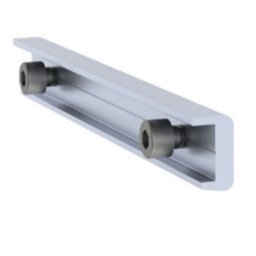 Element de îmbinare pentru sina RAZ240 si RAZ360, 20 cm, aluminiu + inox