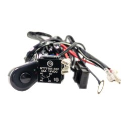 Cablu cu întrerupator pentru bara LED/proiector, 2 iesiri, 12–24V Carguard