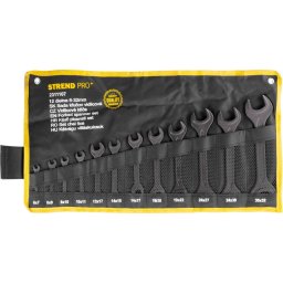 Set chei fixe Strend Pro 12 piese, 6–32 mm, standard DIN895, cu husa